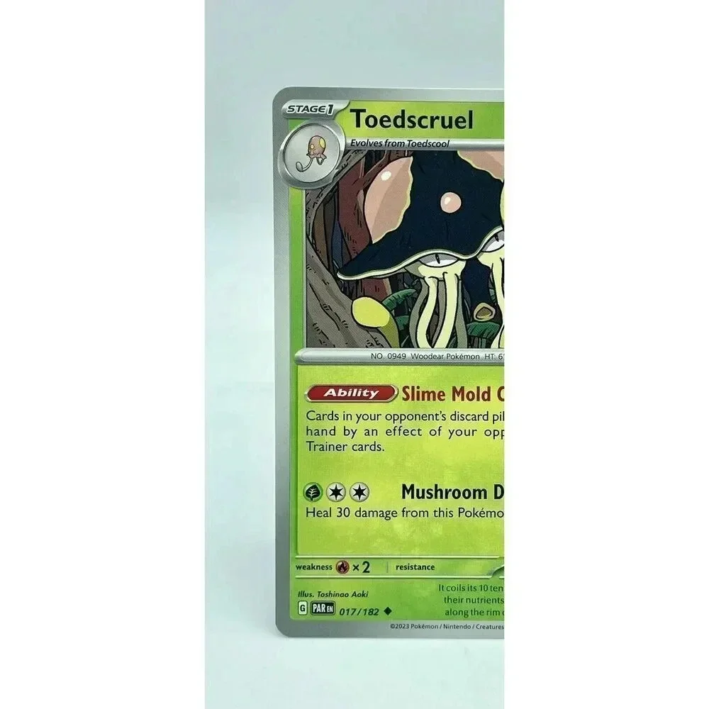 Toedscruel 017/182‎ Paradox Rift Uncommon Non-Holo Pokemon TCG Mint Unplayed